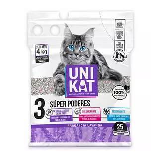 Arena Gatos Uni Kat Lavanda X 4000g