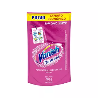 Desmanchador Vanish Rosa En Polvo De 100g