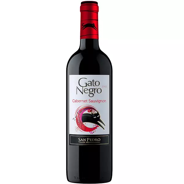 Vino Gato Negro Cabernet De 750ml