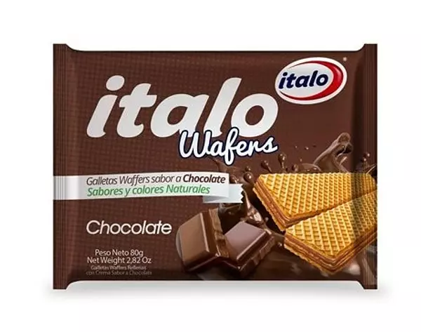 Wafers Minitaco Chocolate X 80g