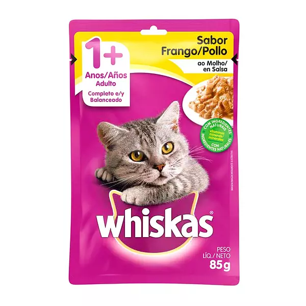 Whiskas Pollo Gato Adulto De 85g