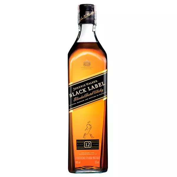 Whisky Johnnie Walker Black Label De 375 Ml