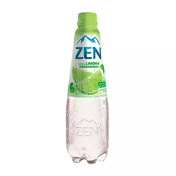 Agua Saborizada Zen Limón Y Hierbabuena De 540 Ml