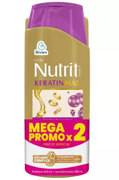 Nutrit Shampoo X 600ml + Acondicionador X 550ml