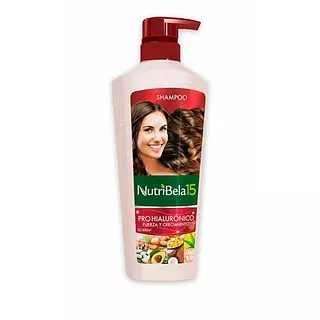 Shampoo Nutribela 15 Prohialuronico De 400ml
