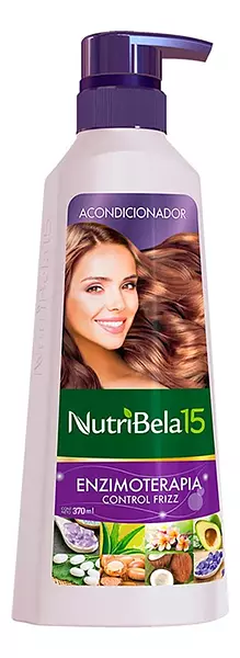 Acondicionador Nutribela 15 Enzimoterapia De 370ml