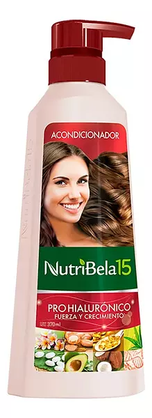 Acondicionador Nutribela 15 Prohialuronico De 370ml