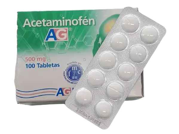 Acetaminofén 500mg Sobre X 10 Tabletas