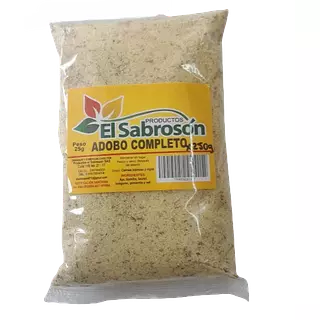 Adobo Completo El Sabrosón Bolsa De 250g