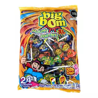 Big Bom Xl Pinta Labios Bolsa X 24 Unidades