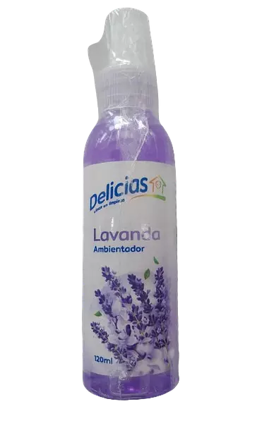 Ambientador Delicias Lavanda En Spray De 120ml