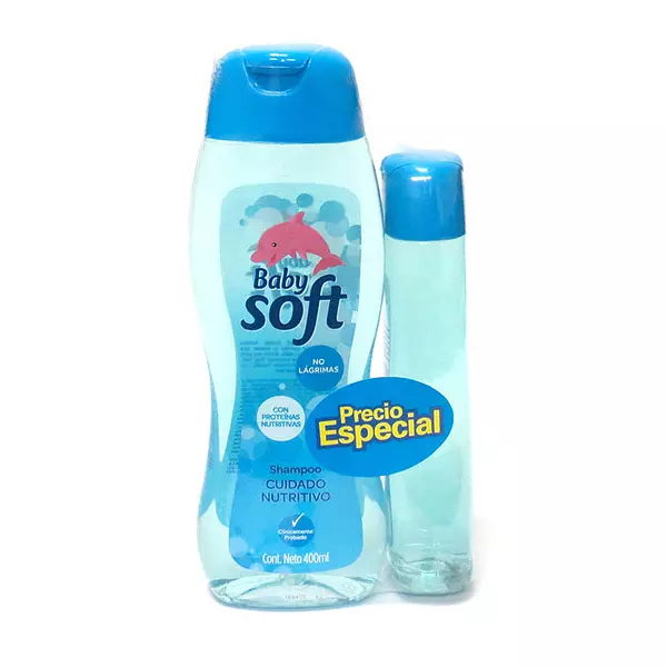 Baby Soft Sh Cuidado Nutritivo X 400ml+200ml