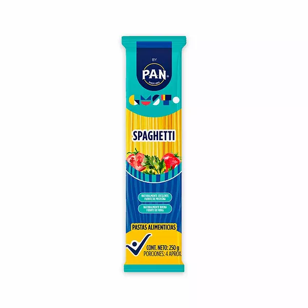 Pasta Spaguetti P.A.N X 250gr Unid