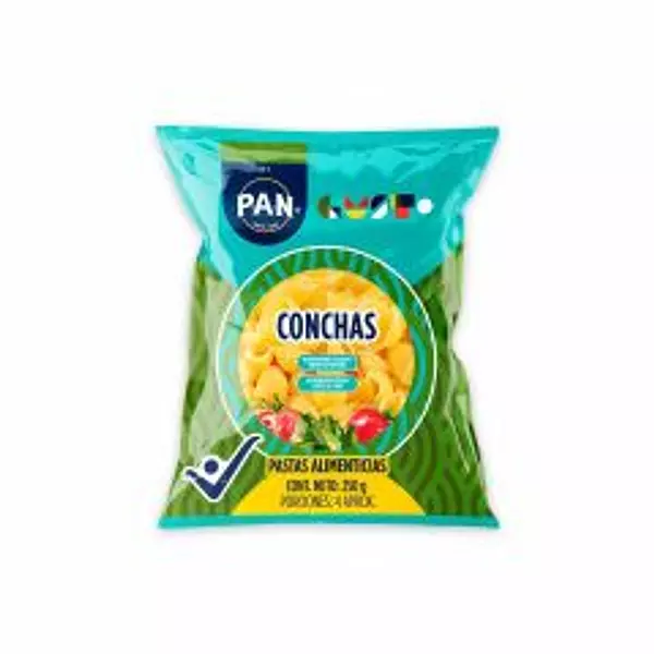 Pasta Concha P.A.N X 250gr Unid