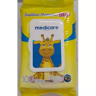 Panitos Humedos Medicare Baby X 100 Unid