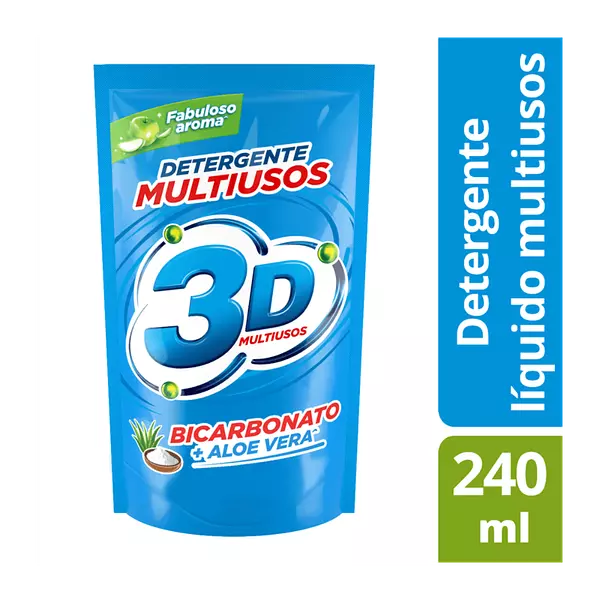 3d Liquido Multiusos X 240ml