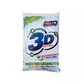 3d Multiusos Jabón En Polvo De 500gr