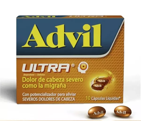 Advil Ultra Display X 10 Capsulas