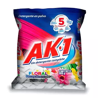 Ak-1 Jabón En Polvo Floral X 800g