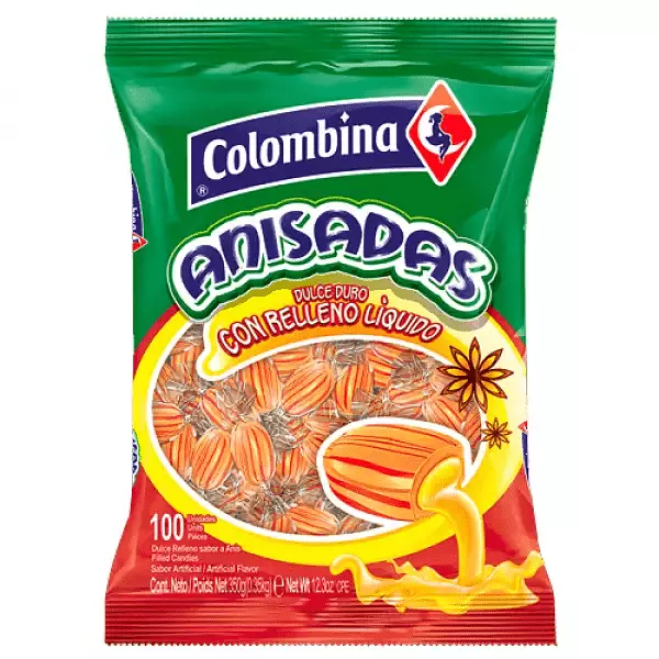 Anisadas Colombina Bolsa X 100 Unidades