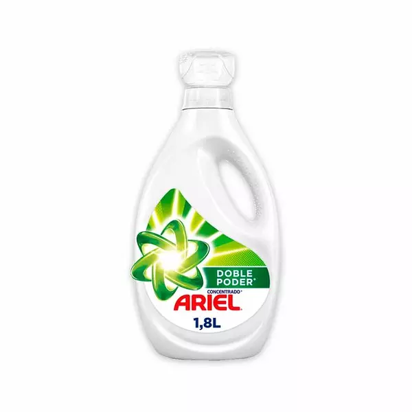 Detergente Líquido Ariel Doble Poder X 1800ml