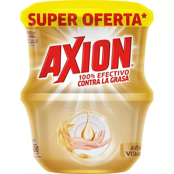 Axion Crema Avena De 450g X 2 Unidades