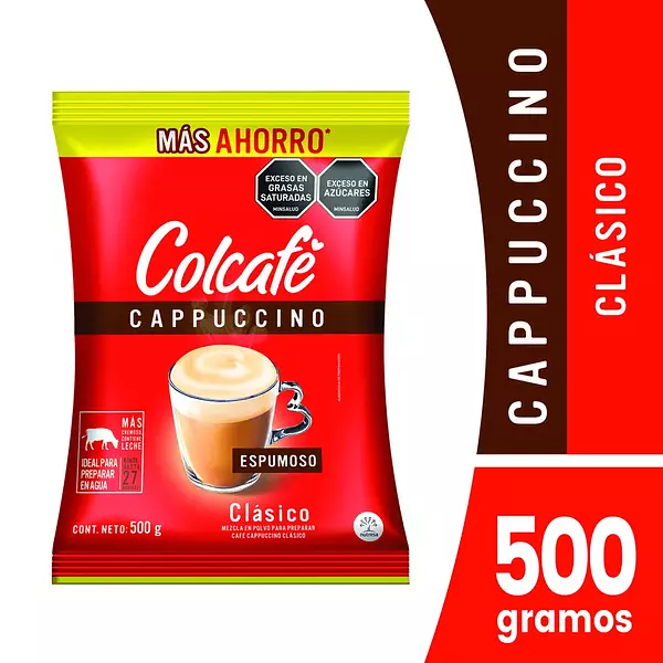 Café Colcafe Cappuccino X 500g