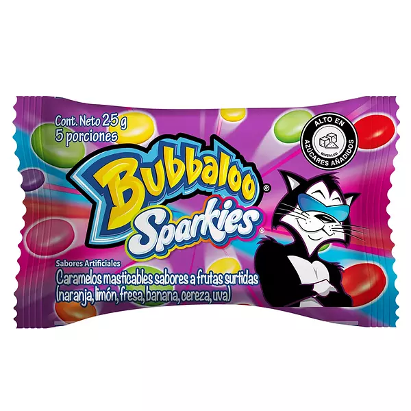 Bubbaloo Sparkies Unidad X 25g