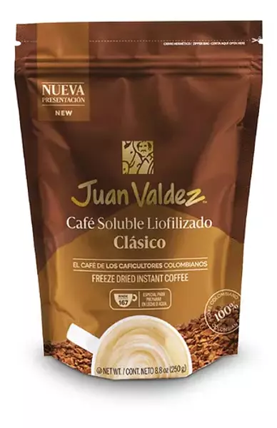 Cafe Juan Valdez Liofilizado X 250g