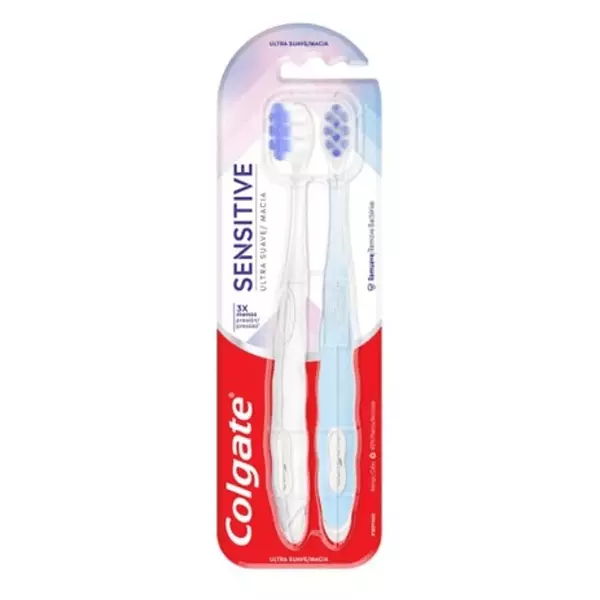 Cepillo Dental Colgate Sensitive X 2 Unidades