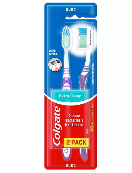 Cepillo Dental Colgate Extra Clean (2 X 1)