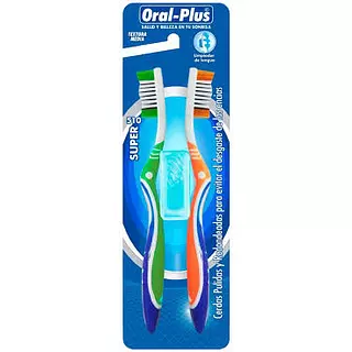 Cepillo Super 510 Oral Plus X 2 Unidades