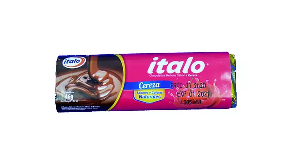 Chocolatina Rellena Cereza X 46g