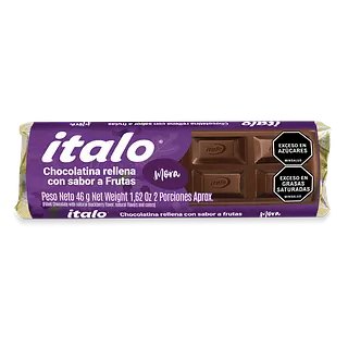 Chocolatina Rellena De Mora X 46g