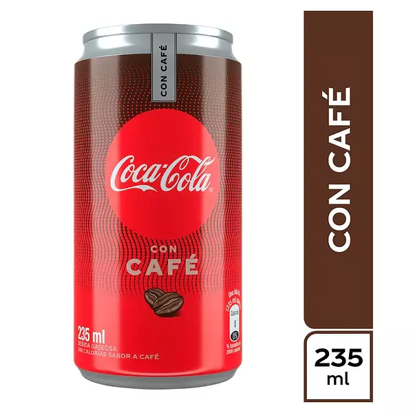 Gaseosa Coca Cola Con Café Lata De 235ml