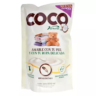 Coco Detergente Liquido Sobre De 900ml