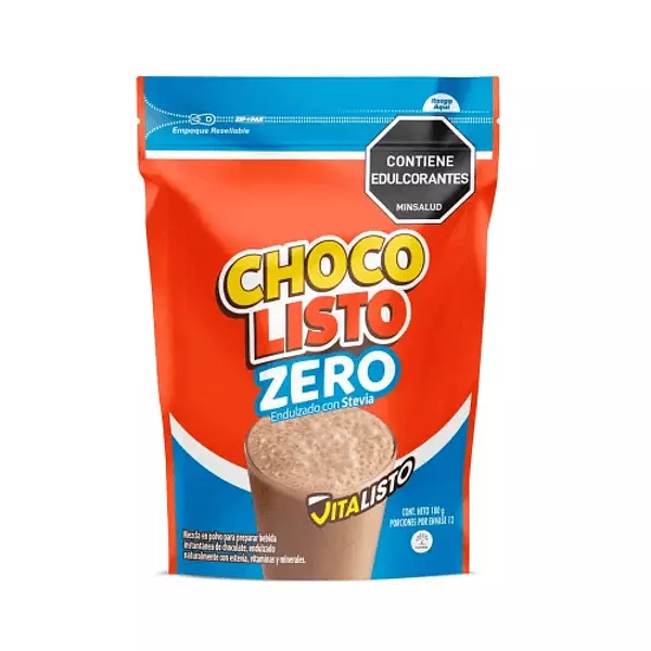 Chocolisto Sin Azucar Bolsa De 180g