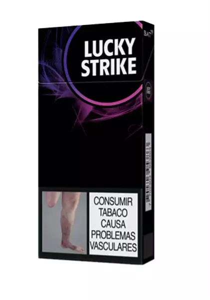 Cigarrillo Lucky Strike Mora X10 Unidades