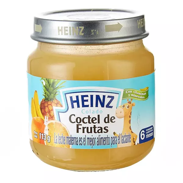 Compota Heinz Coctel De Frutas De 113g