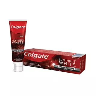 Crema Colgate Luminous White Carbon Activado De 75ml