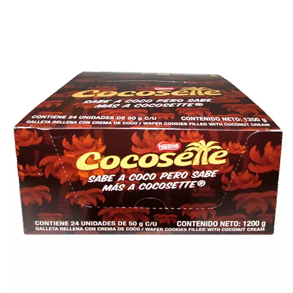 Galleta Cocosette Caja De 24 Unidades