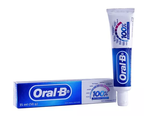 Crema Dental Oral B 100% Menta X 35ml