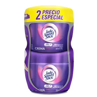 Desodorante Lady Speed Crema De 100g X 2 Unidades