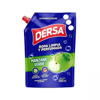 Detergente Liquido Dersa Manzana X 1800ml