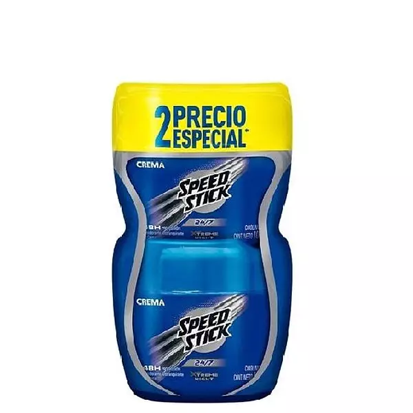 Desodorante Speed Stick Crema De100g X 2 Unidades