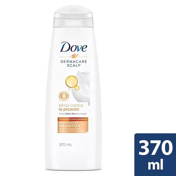 Shampoo Dove Anticaspa Alivio Picazón De 370ml