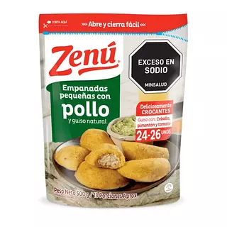 Empanadas De Pollo Zenú 500g