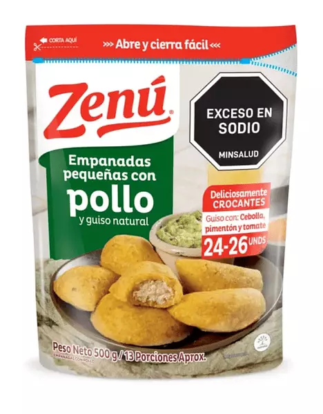 Empanadas De Pollo Zenú 500g