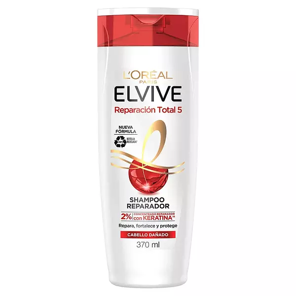 Shampoo Elvive Reparador Total 5 X 370ml