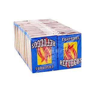 Fósforos Refuego Paquete X 20 Unidades